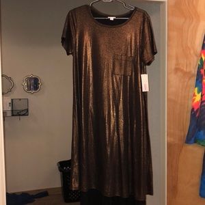 LuLaRoe Carly dress hi/lo Sz. M